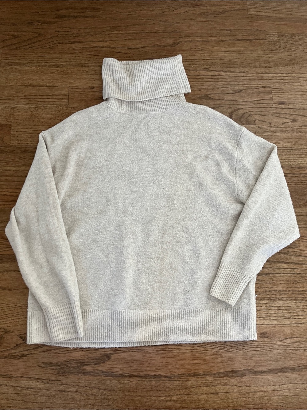 Urban Outfitters Light Cream Turtleneck Sweater